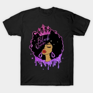 Black Queen, Black Girl Magic, Black Queen, Black Lives Matter T-Shirt